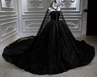 Couture Fantasy Gothic Wedding Gown Haute Goth Dress - Etsy