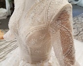 Victorian Wedding Dress Gowns Corset Simple Short Vintage Modest Bridal Gown Wedding Dresses Ball Long Train