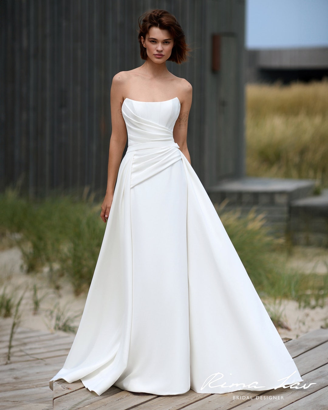 Colors Dress 2939 - Strapless Scooped Sparkling Gown