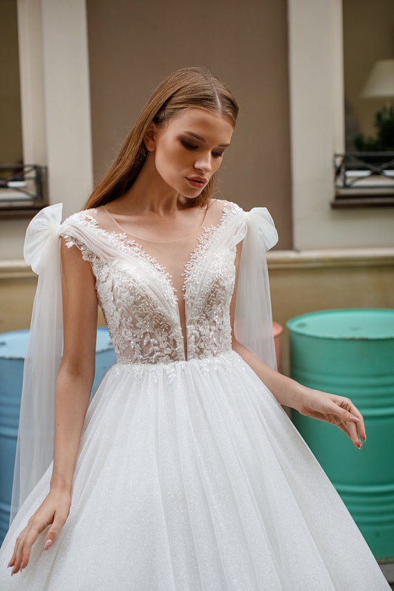 Ivory Bridal Satin Wedding Dress Classic Design Plus Size Wedding Gown  724A5084a|724A5084a|Hotsale Wedding Dresses
