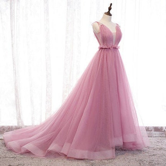 pink renaissance dress