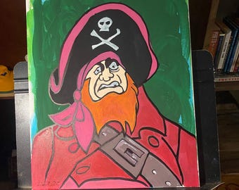 Cartoon ScoobyDoo Go Away Ghost Ship Captain Red Beard Saturday Morning