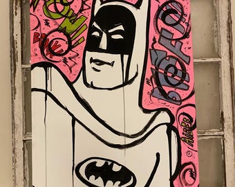 Batman Hanna Barbera Pop Art 24x36