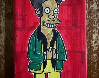 Apu Nahasapeemapetilon from The Simpsons.
