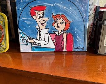 George and Jane Jetson date night.
