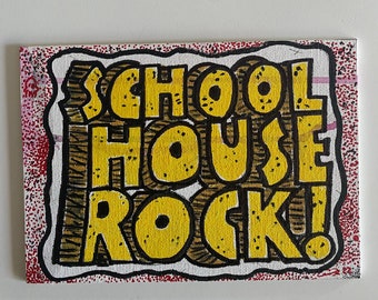 School House Rocks 1970’s 5x7