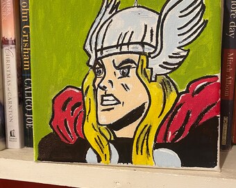 Super Hero Marvel Universe Thor Jack Kirby Style