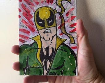 Marvel Universe Iron Fist 5x7