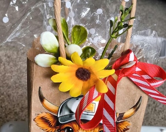Sac cadeau pour boisson/soda, idéal pour Noël, un anniversaire, un mariage ou toute autre occasion.