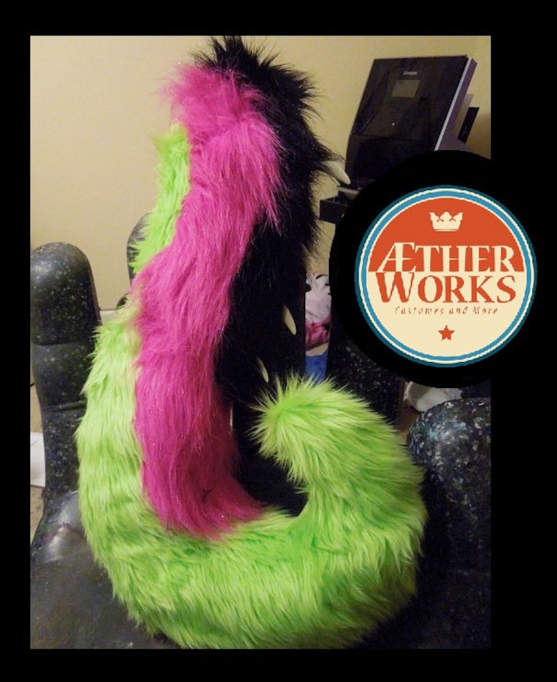 Custom Halloween Costume free quote before ordering Custom Fursuit Tail Commission Furry Accessory