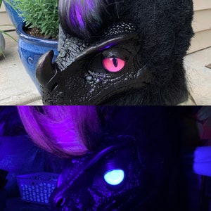 Custom Raptor Mask Fursuit Head or Partial, T-rex Dinosaur, Halloween ...