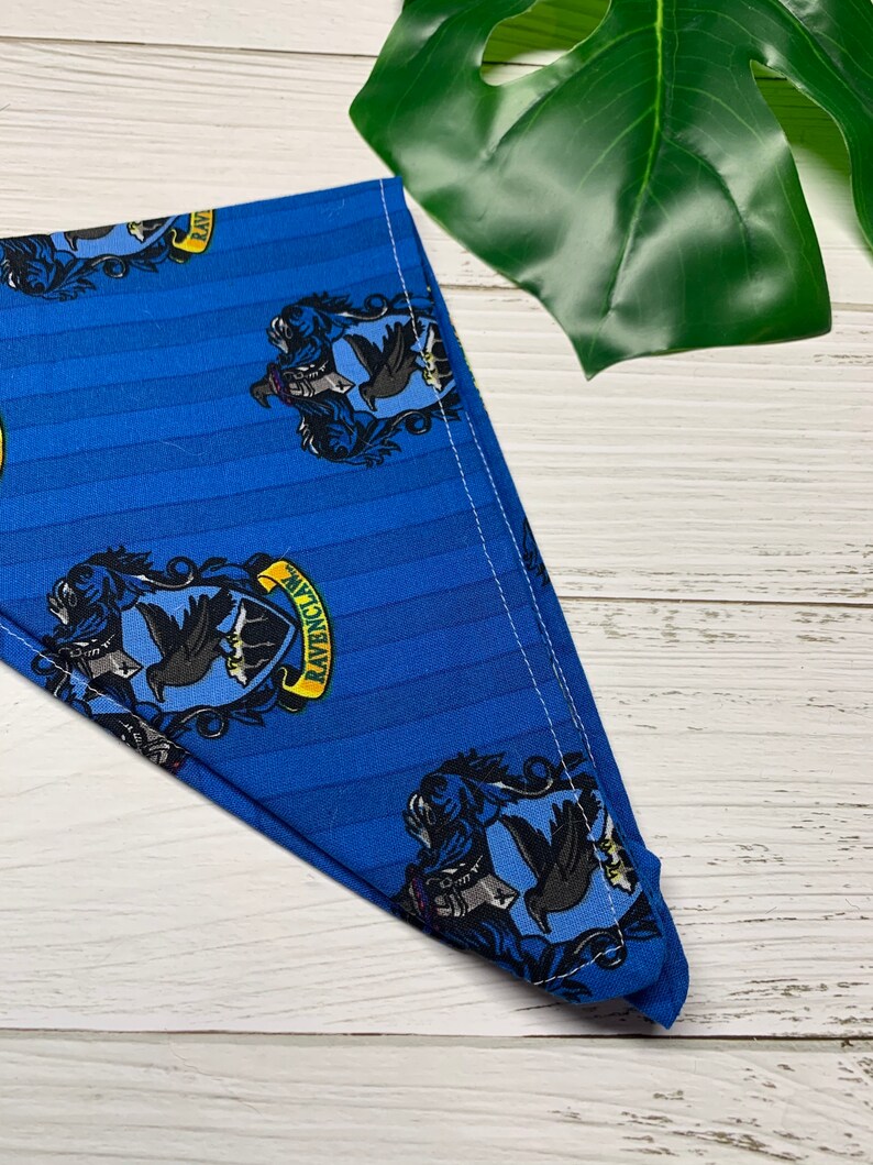 Harry Potter Ravenclaw Fursuit Bandana Dog Bandana Blue Etsy