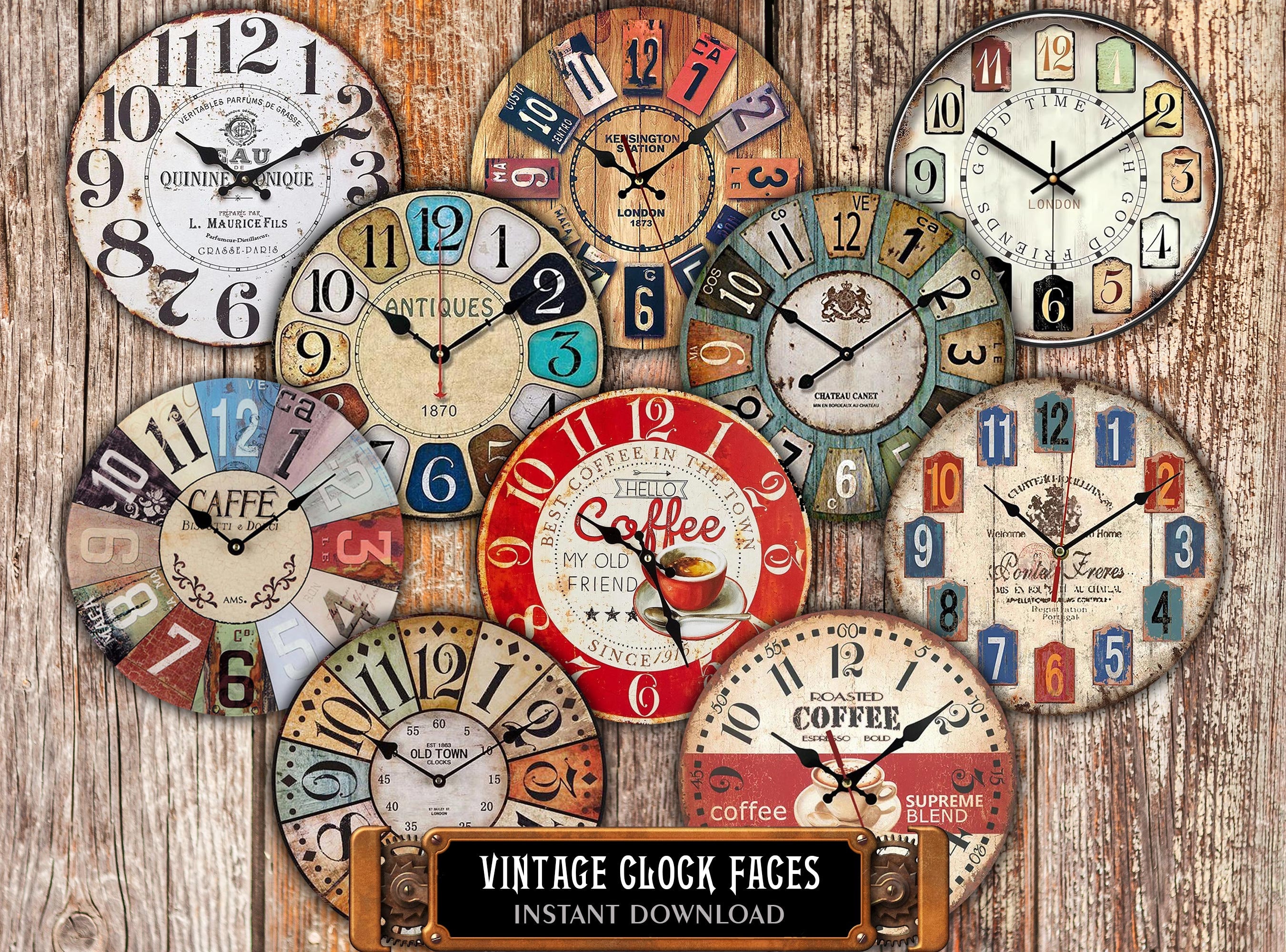 Retro digital clock - Etsy 日本