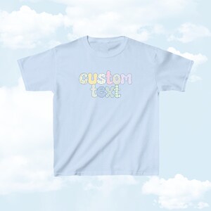 Custom Coquette Sorority Baby Tee College Merch Shirt Personalized Cutecore Matching Sister Gift image 5