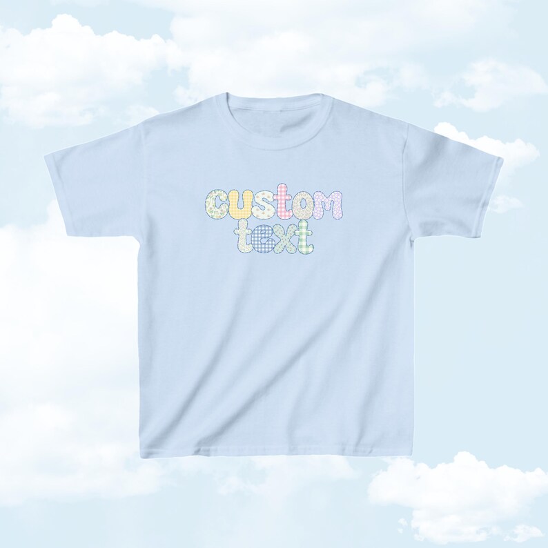 Custom Coquette Sorority Baby Tee College Merch Shirt Personalized Cutecore Matching Sister Gift image 5