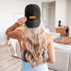 stick of butter embroidered dad cap
