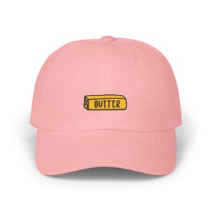 stick of butter embroidered dad cap