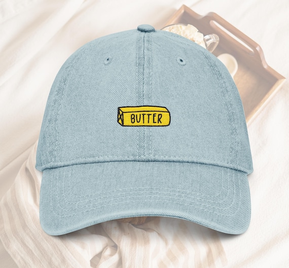Butter Embroidered Dad Cap Breakfast Club Baseball Hat Quirky Butter Dad Hat Fun Embroidered Hat Gift for Butter Lover Trendy Breakfast Hat