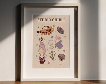 Studio Ghibli Poster - Printable