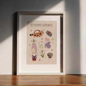 Studio Ghibli Poster - Printable