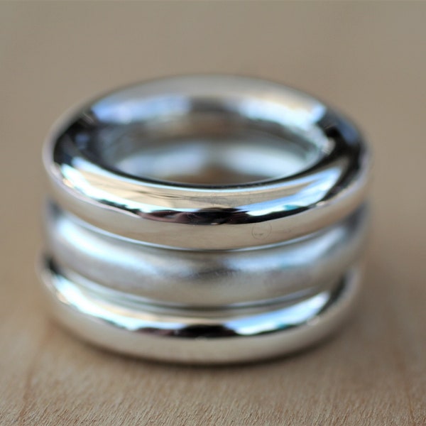 Thick Wedding Band Etsy