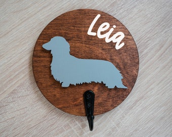 Artisan Metal Shop Gifts /& Awards Golden Retriever Dog Leash Hanger Key Rack -Small 6 inch wide Sm