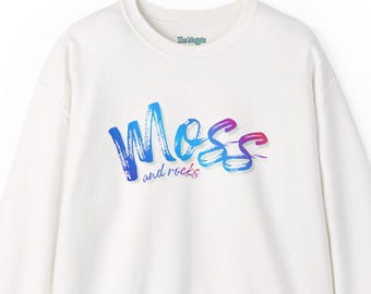 witchy cottagecore Moss and Rocks Sweatshirt