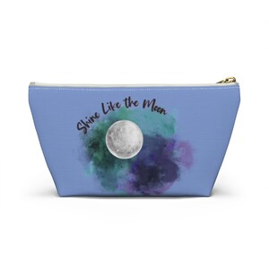 SHINE LIKE the MOON - Witchcraft Pouch - Moon - Moon Phase - Witch Moon - Moon Phase Bag - Witchy Bag