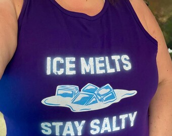 Ice Melts Stay Salty Tank Top Protest Merch
