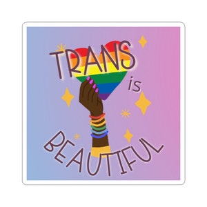 La trans c'est belle Sticker
