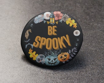 Gruselige Saison Halloween Pin, Kürbis Herbst Anstecker, Herbst Dekor