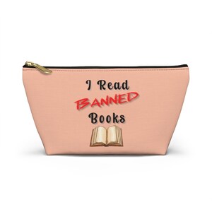 I READ BANNED BOOKS - Book Ban - Ban Books - Read Ban Books - Ban Books pouch - Book Ban Bag - No Banned Books - Book Gift