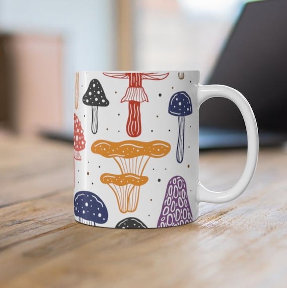 Mushroom Mug Fungus Hunter Cup Cottagecore Forestcore Gift