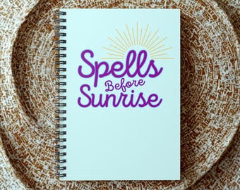 Enchanting Witchy Spell Book: Academia-Inspired Spiral Notebook for Pagan Witchcraft Journaling