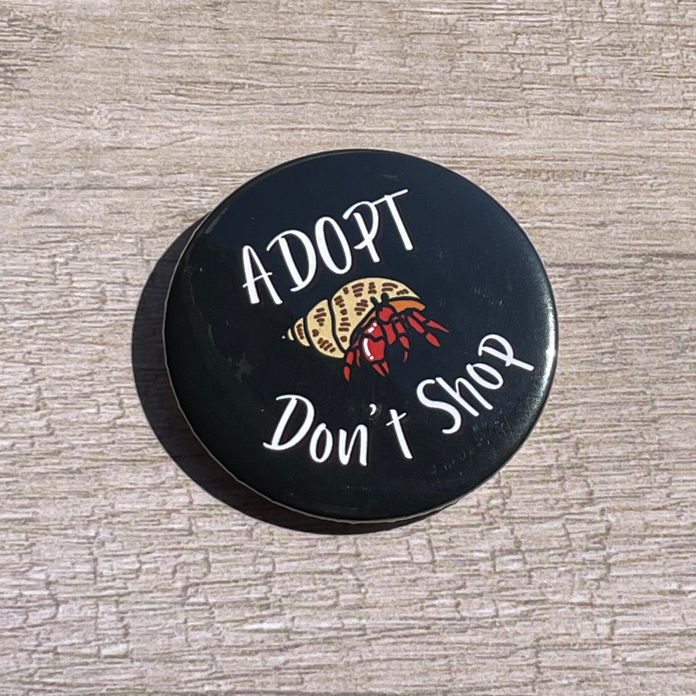 Adopt A Dog, Save A Life Embroidered Iron-on Patch 3 Service Dog Vest Patch  