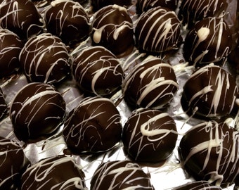 Chocolate Chip Cookie Dough Truffles (12)