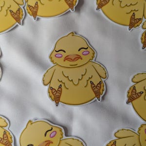 Chonky Chocobo Vinyl Sticker