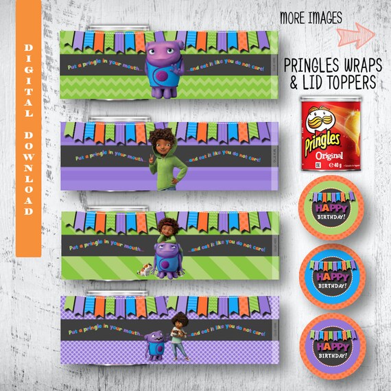 Party Favors 15 DreamWorks Home Movie Large Stickers Boov