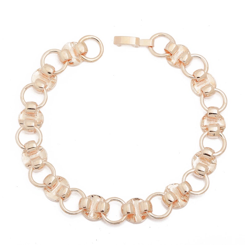 10mm Round Glue Pad Disc Chunky Bracelet Blanks Forms fit 10mm Etsy