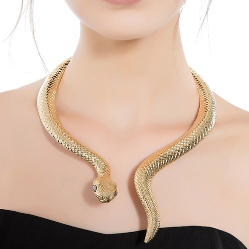 Snake Choker Necklace Costume Halloween 
