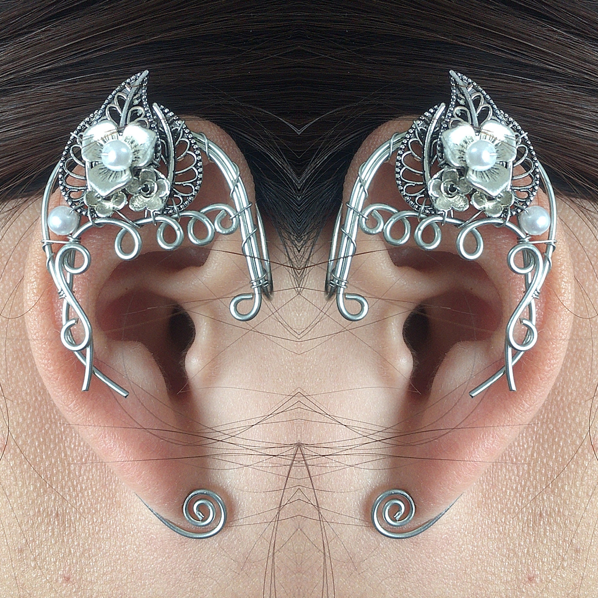 Elven Ears Earcuffs Elf EarsElven Ear Cuff Elf Ear Cuff Etsy