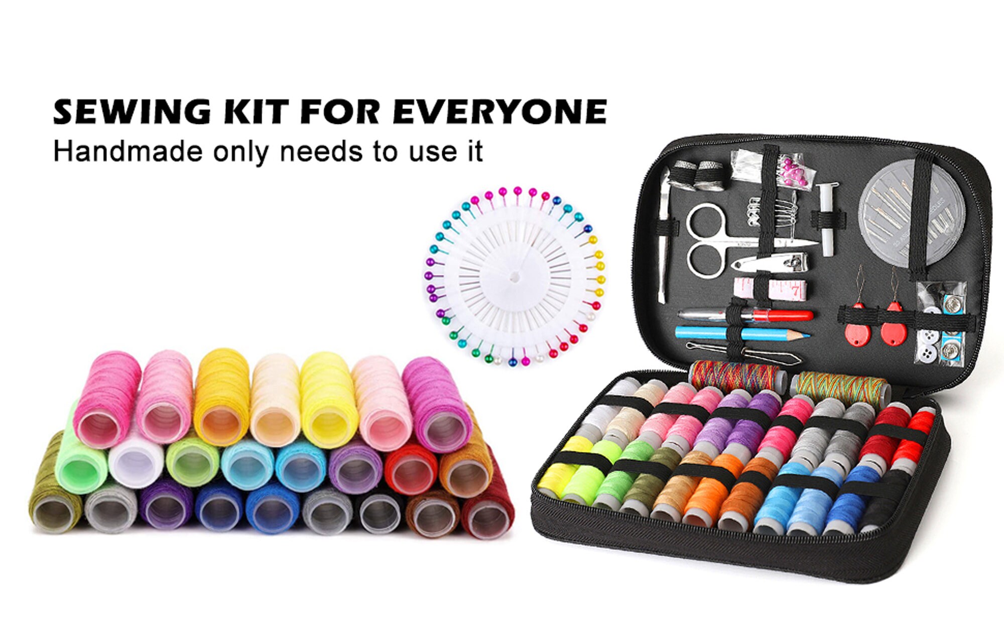 Sewing Kit Sewing Supplies for Beginner Traveler Portable Etsy