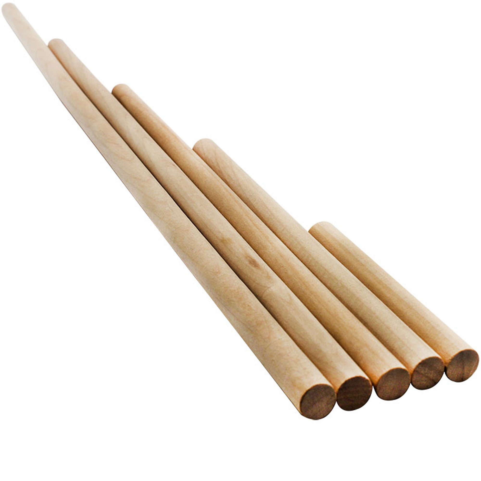 Round Wood Stick Unfinished Natural Wooden Stick Round Stick Etsy