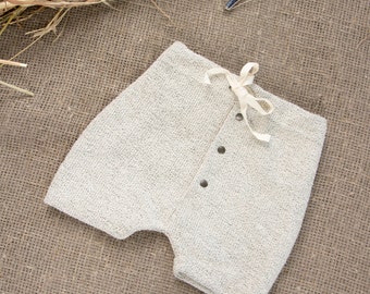 Toddler cotton shorts/ baby shorts/ gender neutral shorts/ gender neutral kids clothing/ baby clothing