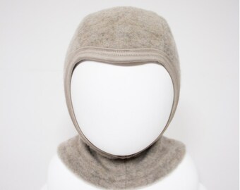 Baby merino wool helmet/ baby merino wool cap