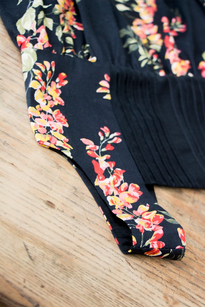 Baby Pastoral Style Little Flower Romper