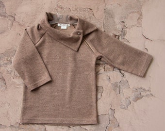 NEW! woollen baby jumper/jumper with the collar/unisex kids jumper