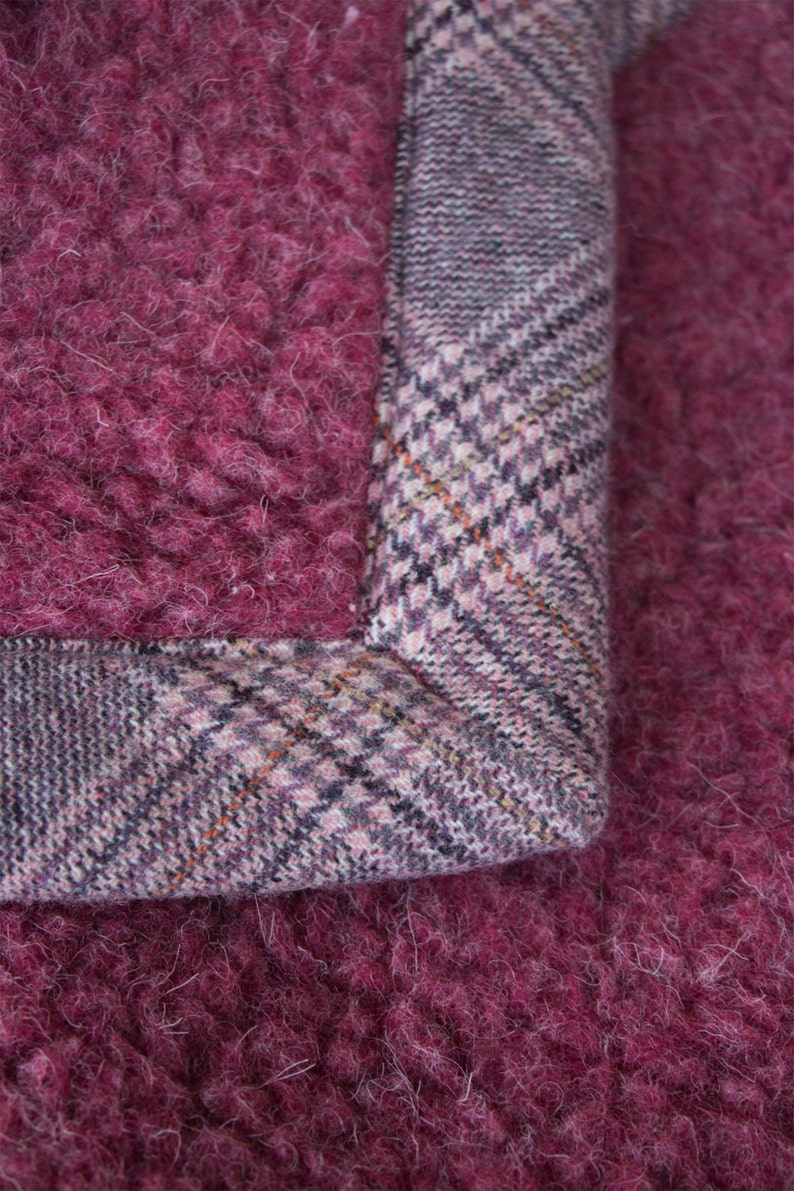 Super SALE Baby Blanket/100 Merino Wool Blanket/cherry Etsy