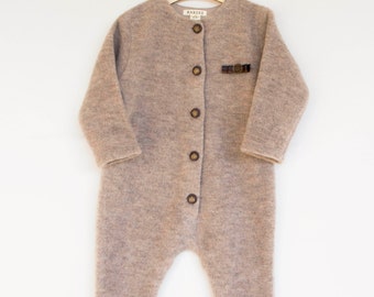 Merino wool jumpsuit/ Baby merino wool overall/ Little  jumpsuit