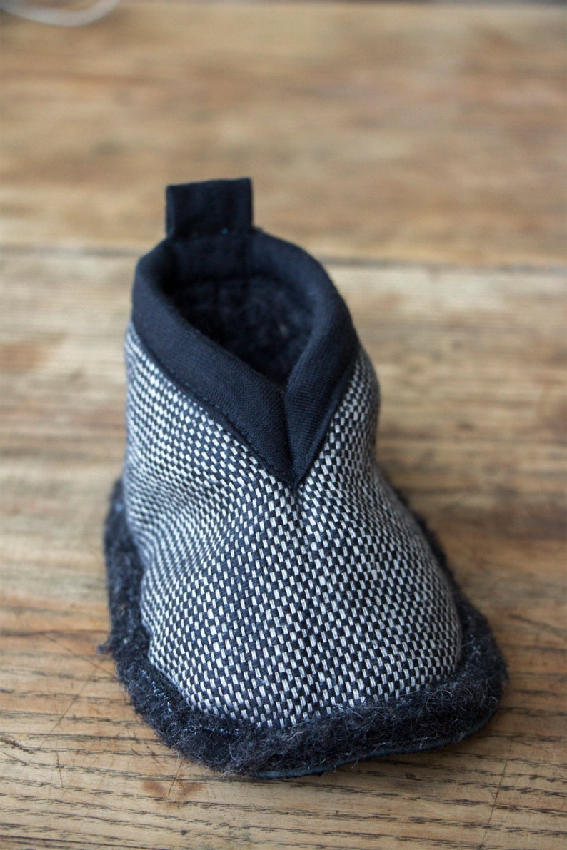 Merino wool slippers/ cinderella's slippers/Chess slippers image 3